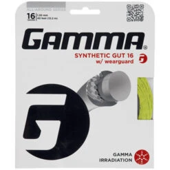 Gamma Synthetic Gut 16 Wearguard -Holabird Sports Store 010698 yel 1
