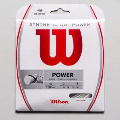 Wilson Synthetic Gut Power 16 -Holabird Sports Store 011836 wht 1