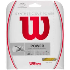 Wilson Synthetic Gut Power 17 5 Wilson Synthetic Gut Power 17 -Holabird Sports Store 011837 gld 1