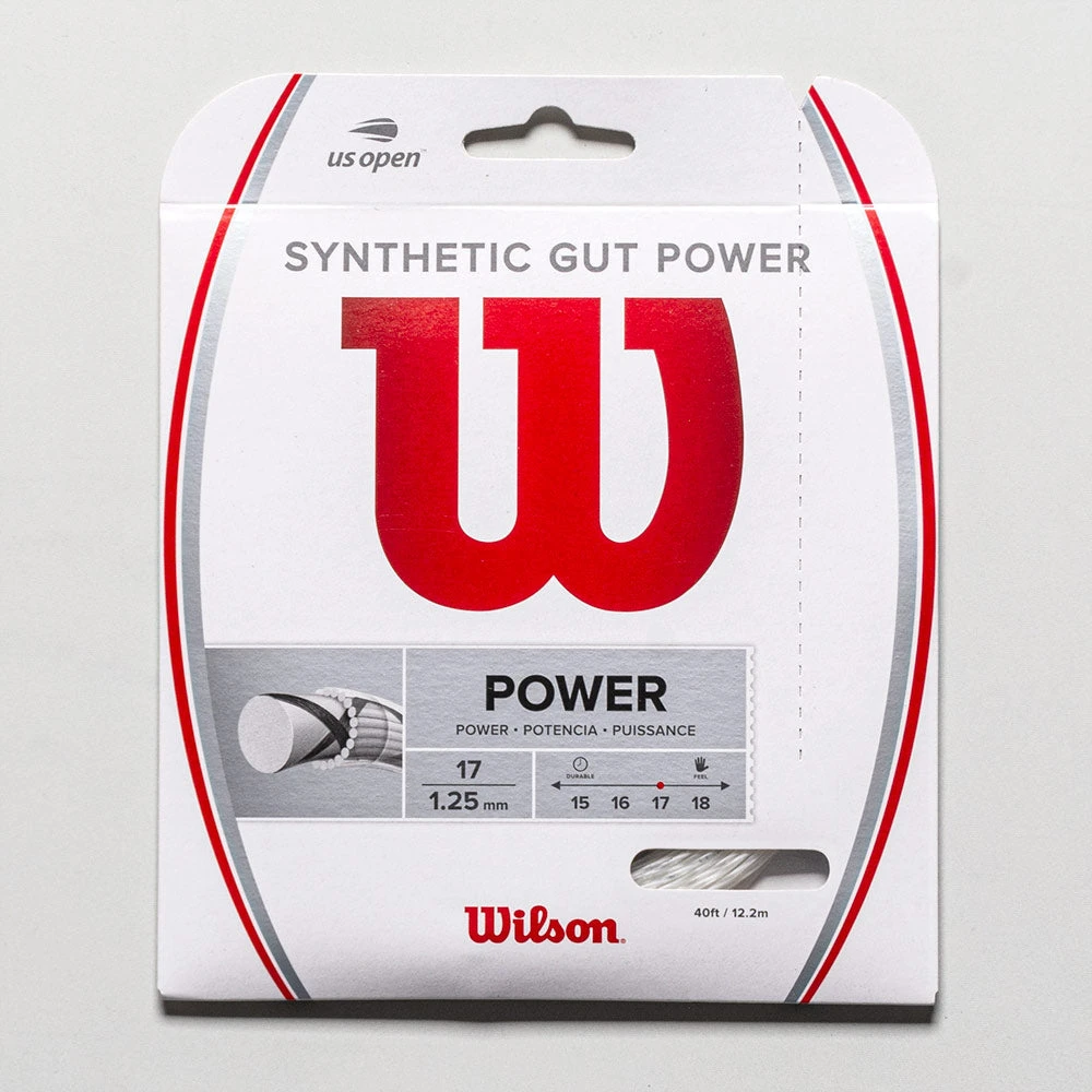 Wilson Synthetic Gut Power 17 2 Wilson Synthetic Gut Power 17 - Image 2