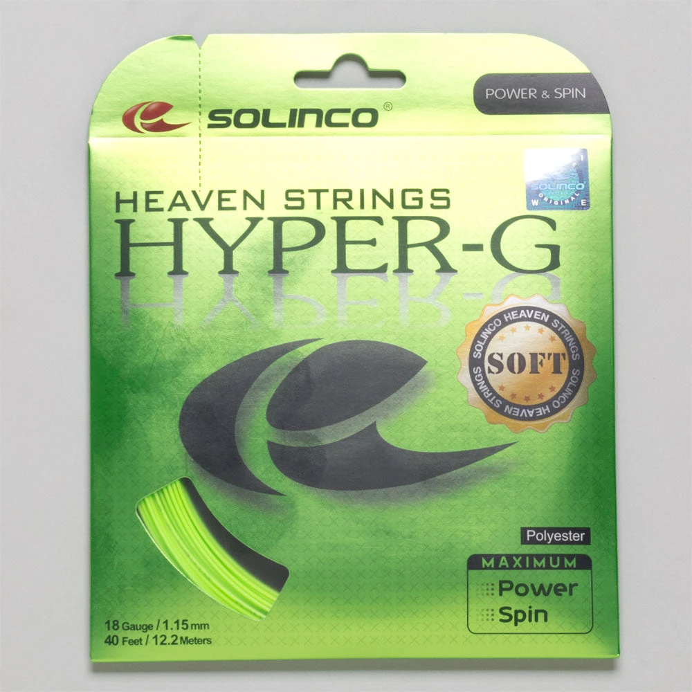 Solinco Hyper-G Soft 18 1.15 1 Solinco Hyper-G Soft 18 1.15