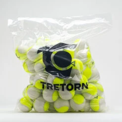 Tretorn Micro-X Pressureless Bag Of 72 (Yellow And White)