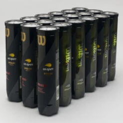 Wilson US Open Regular Duty 4 Ball Can 18 Cans