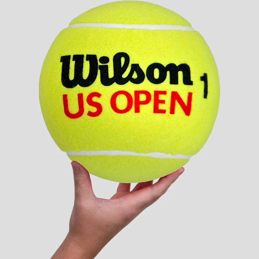 Wilson US Open Jumbo 10" Tennis Ball Yellow 1 Wilson US Open Jumbo 10" Tennis Ball Yellow