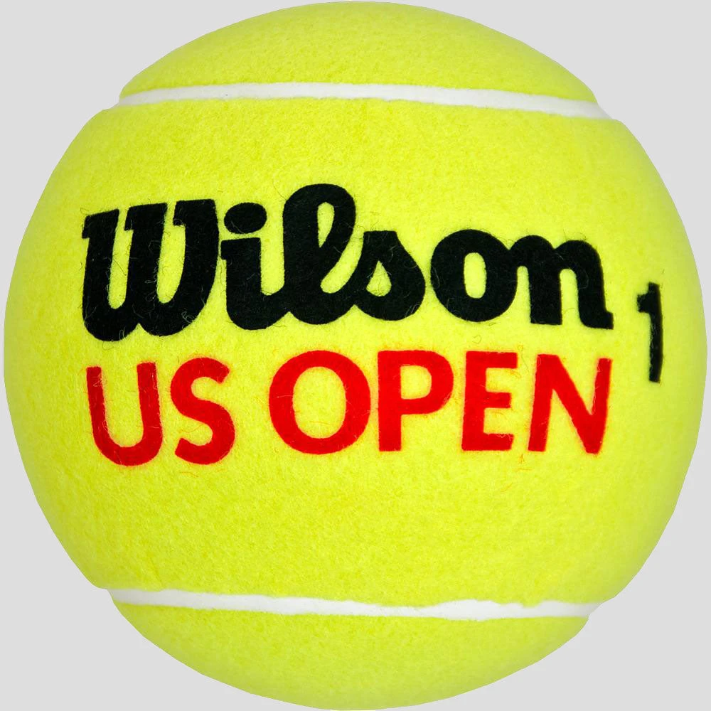 Wilson US Open Jumbo 10" Tennis Ball Yellow 2 Wilson US Open Jumbo 10" Tennis Ball Yellow - Image 2
