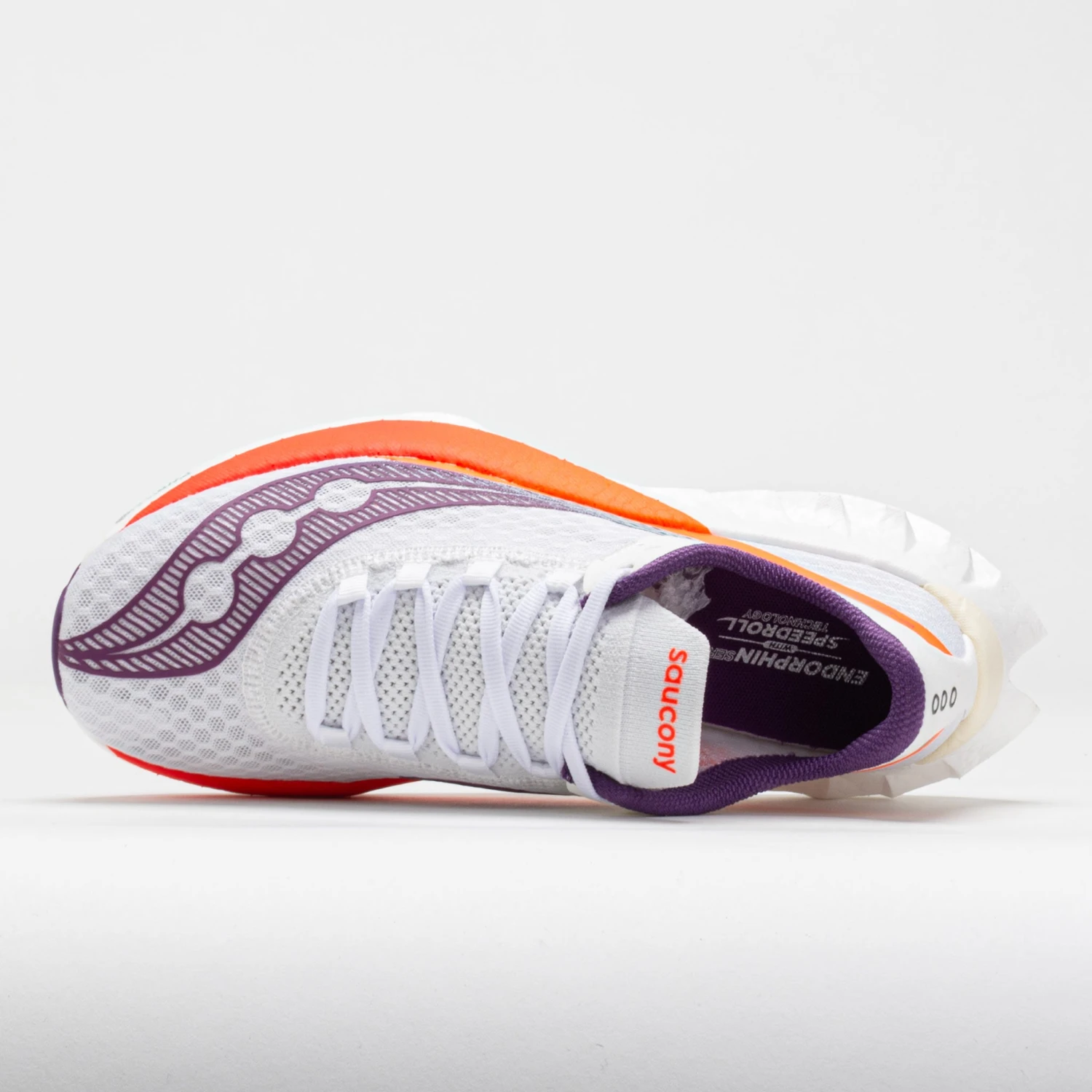 Saucony Endorphin Pro 4 Women's White/Violet 3 Saucony Endorphin Pro 4 Women's White/Violet - Image 3