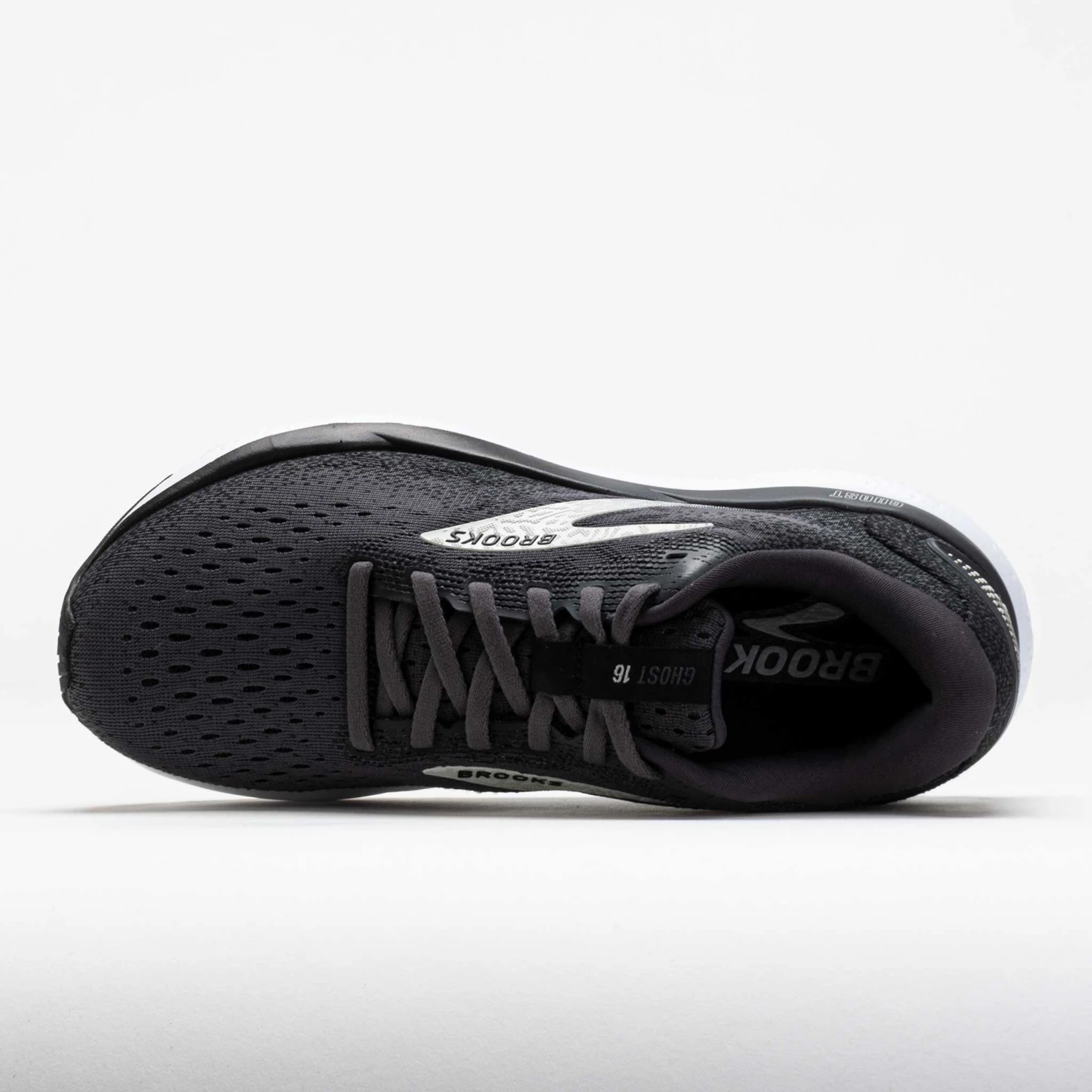 Brooks Ghost 16 Women's Black/Grey/White 3 Brooks Ghost 16 Women's Black/Grey/White - Image 3