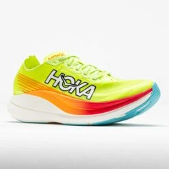 HOKA Rocket X 2 Unisex Lettuce/Solar Flare -Holabird Sports Store 041437 5