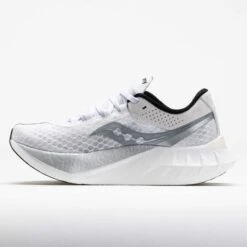 Saucony Endorphin Pro 4 Men's White/Silver 7 Saucony Endorphin Pro 4 Men's White/Silver -Holabird Sports Store 041565 1