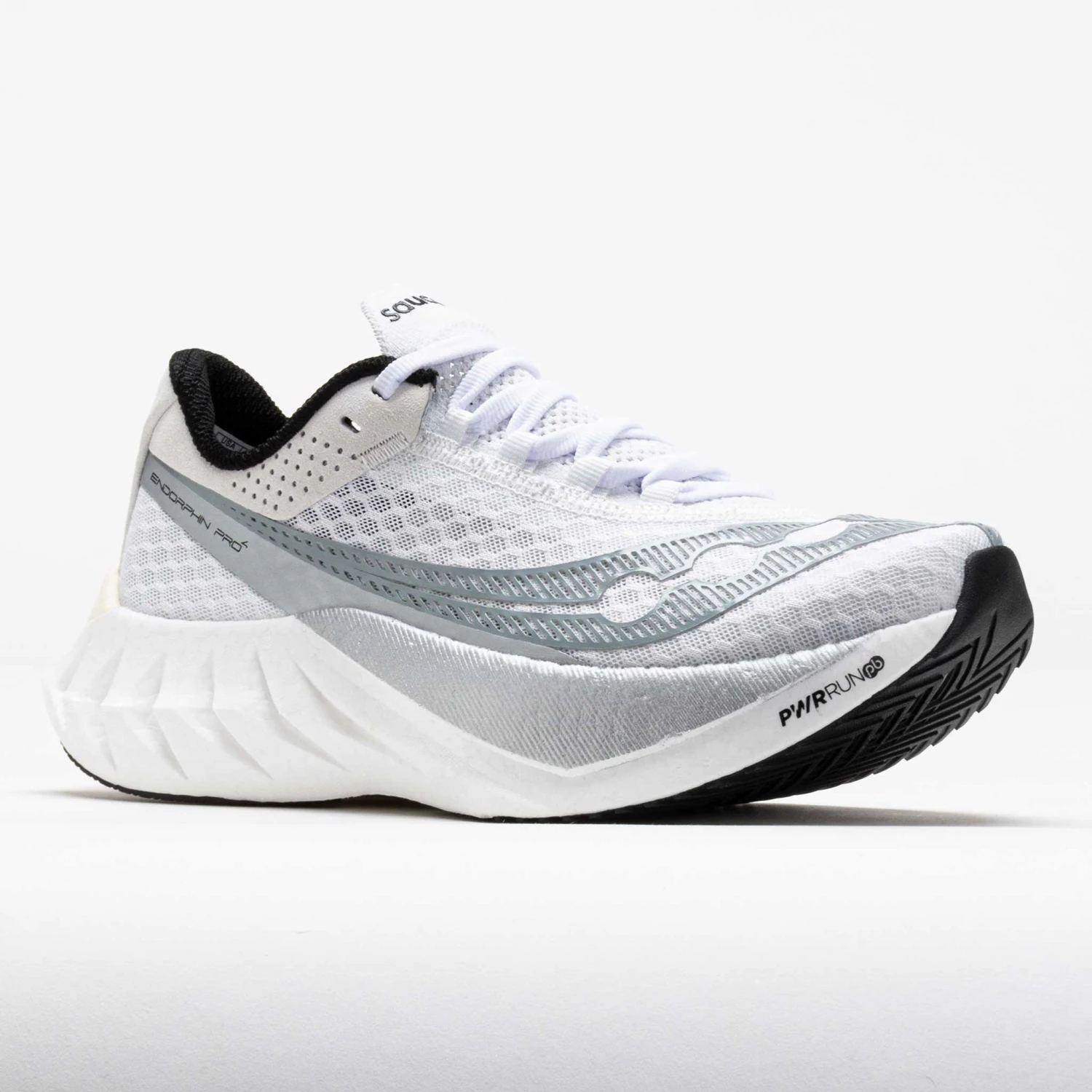 Saucony Endorphin Pro 4 Men's White/Silver 5 Saucony Endorphin Pro 4 Men's White/Silver - Image 5