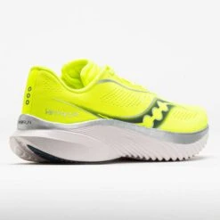 Saucony Kinvara 15 Women's Citron/Silver -Holabird Sports Store 041589 6