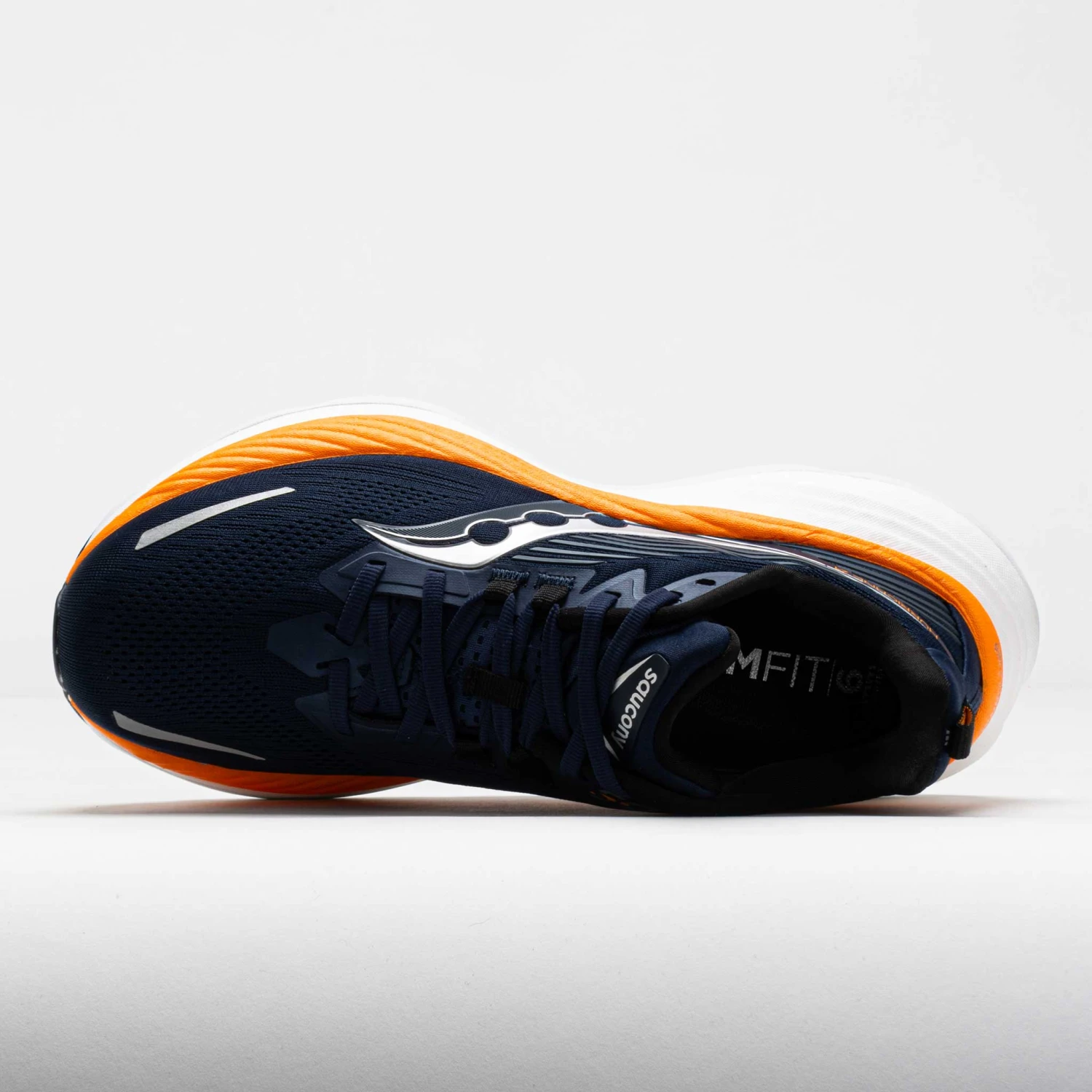 Saucony Hurricane 24 Men's Navy/Peel 3 Saucony Hurricane 24 Men's Navy/Peel - Image 3