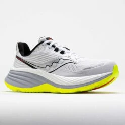 Saucony Hurricane 24 Men's White/Black 10 Saucony Hurricane 24 Men's White/Black -Holabird Sports Store 041609 5