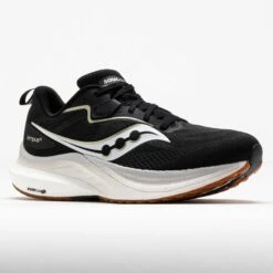 Saucony Tempus 2 Women's Black/White -Holabird Sports Store 041625 5