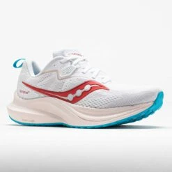 Saucony Tempus 2 Women's White/Cayenne -Holabird Sports Store 041626 5