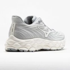 Mizuno Wave Sky 8 Women's Harbor Mist/Snow White -Holabird Sports Store 041650 6