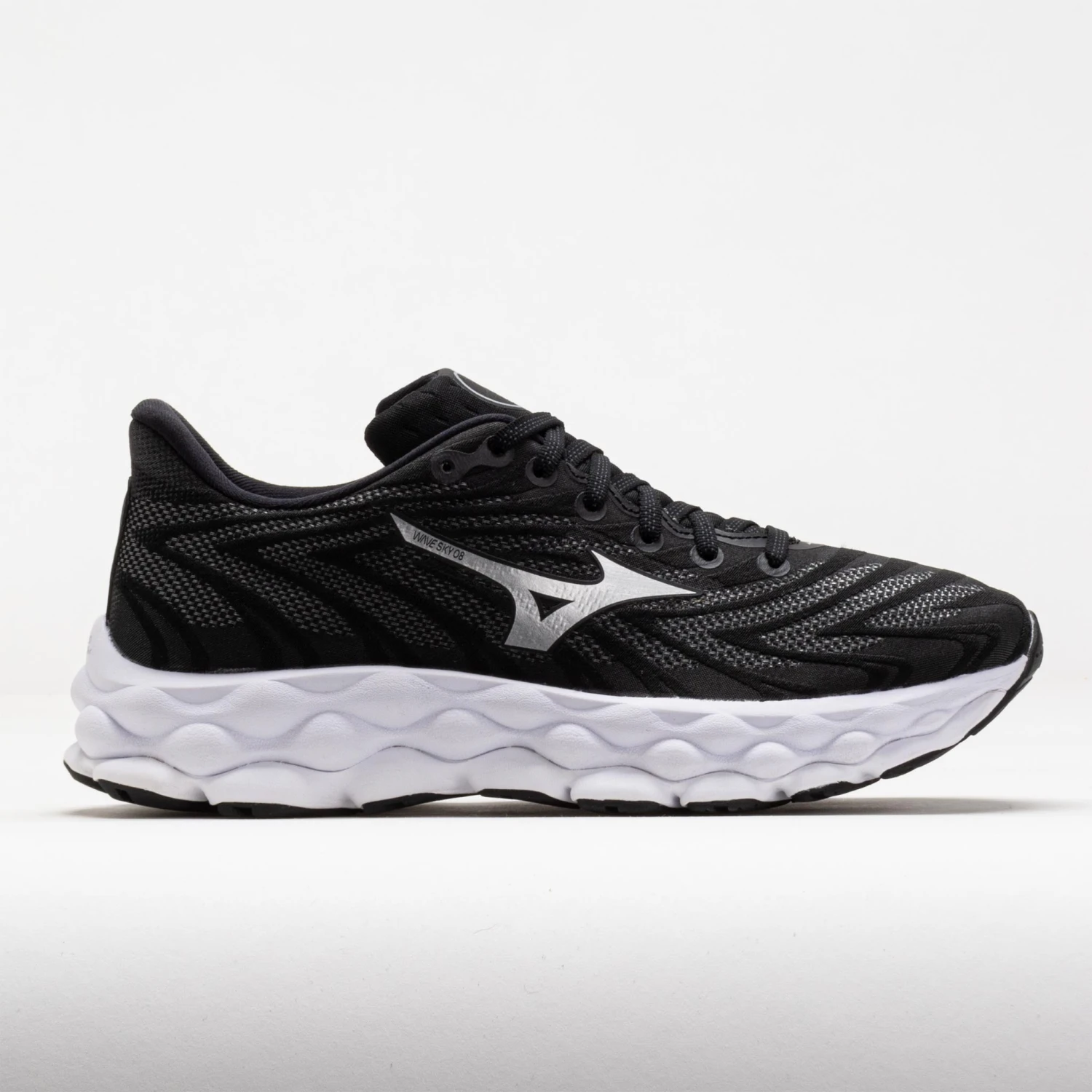 Mizuno Wave Sky 8 Women's Black/Silver 1 Mizuno Wave Sky 8 Women's Black/Silver