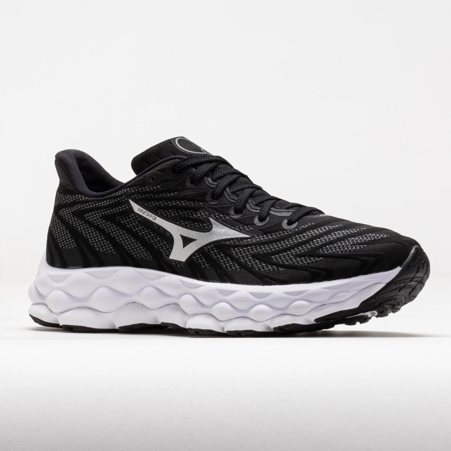 Mizuno Wave Sky 8 Women's Black/Silver 5 Mizuno Wave Sky 8 Women's Black/Silver - Image 5