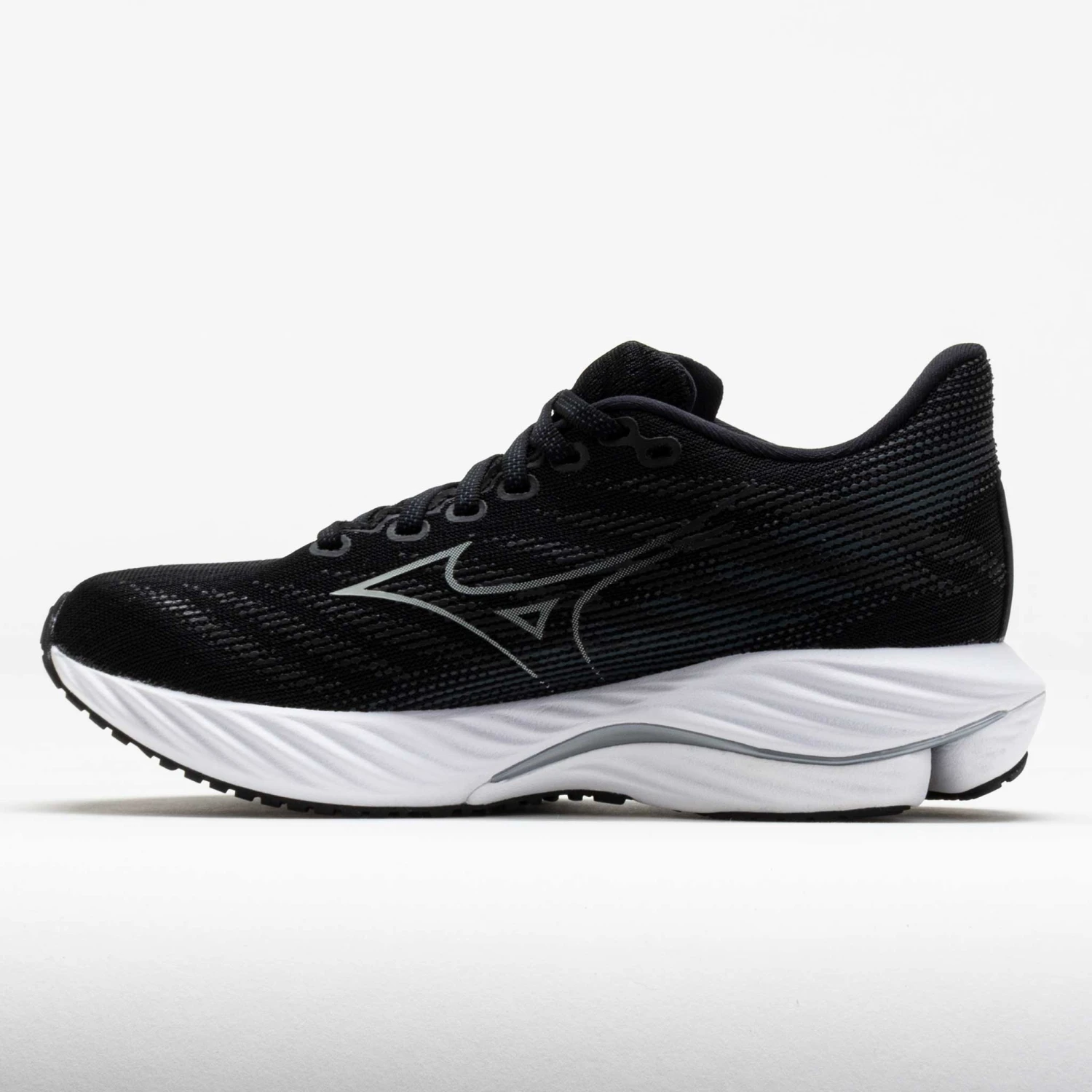 Mizuno Wave Rider 28 Women's Black/Harbor Mist 2 Mizuno Wave Rider 28 Women's Black/Harbor Mist - Image 2