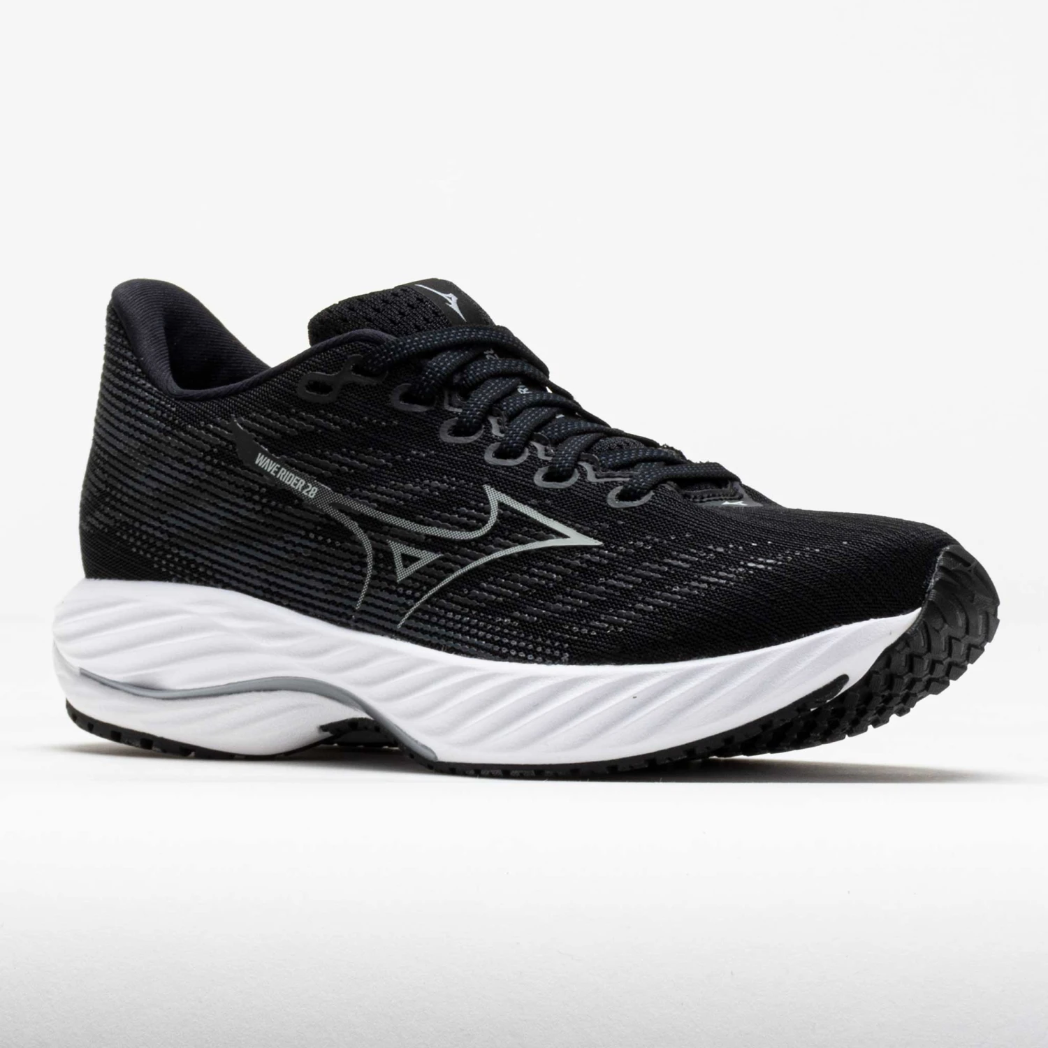 Mizuno Wave Rider 28 Women's Black/Harbor Mist 5 Mizuno Wave Rider 28 Women's Black/Harbor Mist - Image 5