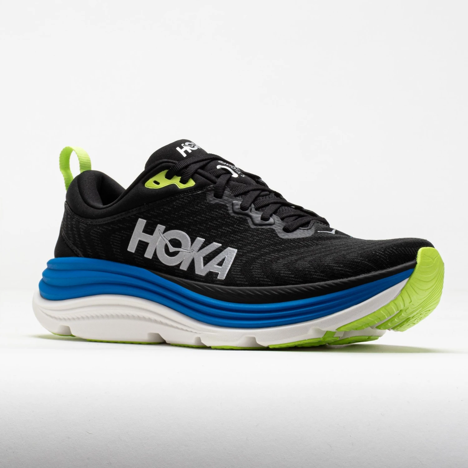 HOKA Gaviota 5 Men's Black/Electric Cobalt 5 HOKA Gaviota 5 Men's Black/Electric Cobalt - Image 5