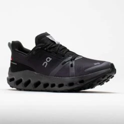 On Running On Cloudsurfer Trail Waterproof Men's Black/Eclipse -Holabird Sports Store 041949 5