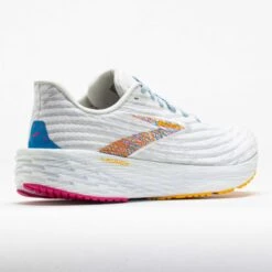Brooks Launch 11 Men's White/Murmur/Blithe -Holabird Sports Store 042139 6