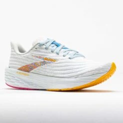 Brooks Launch 11 Women's White/Murmur/Blithe -Holabird Sports Store 042140 5