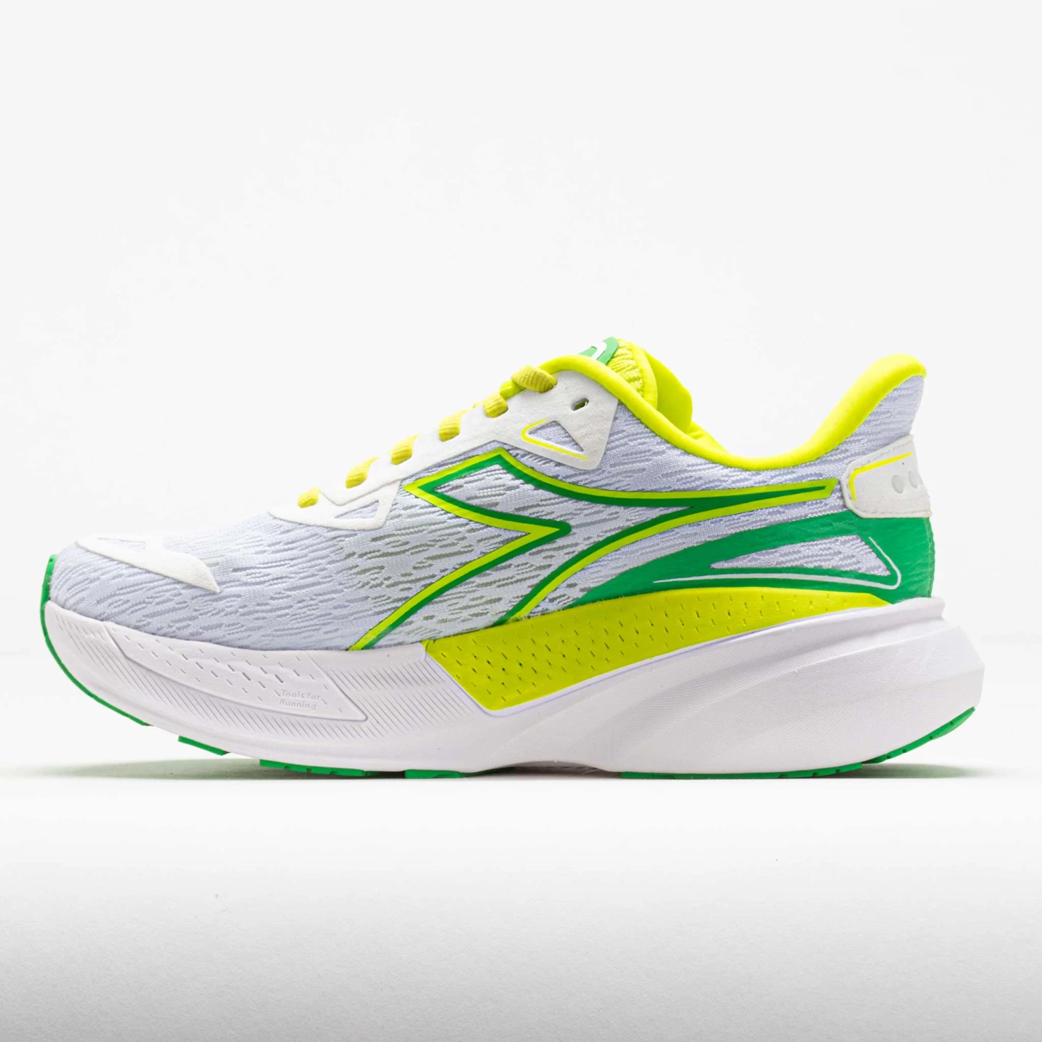 Diadora Nucleo 2 Women's White/Lime 2 Diadora Nucleo 2 Women's White/Lime - Image 2