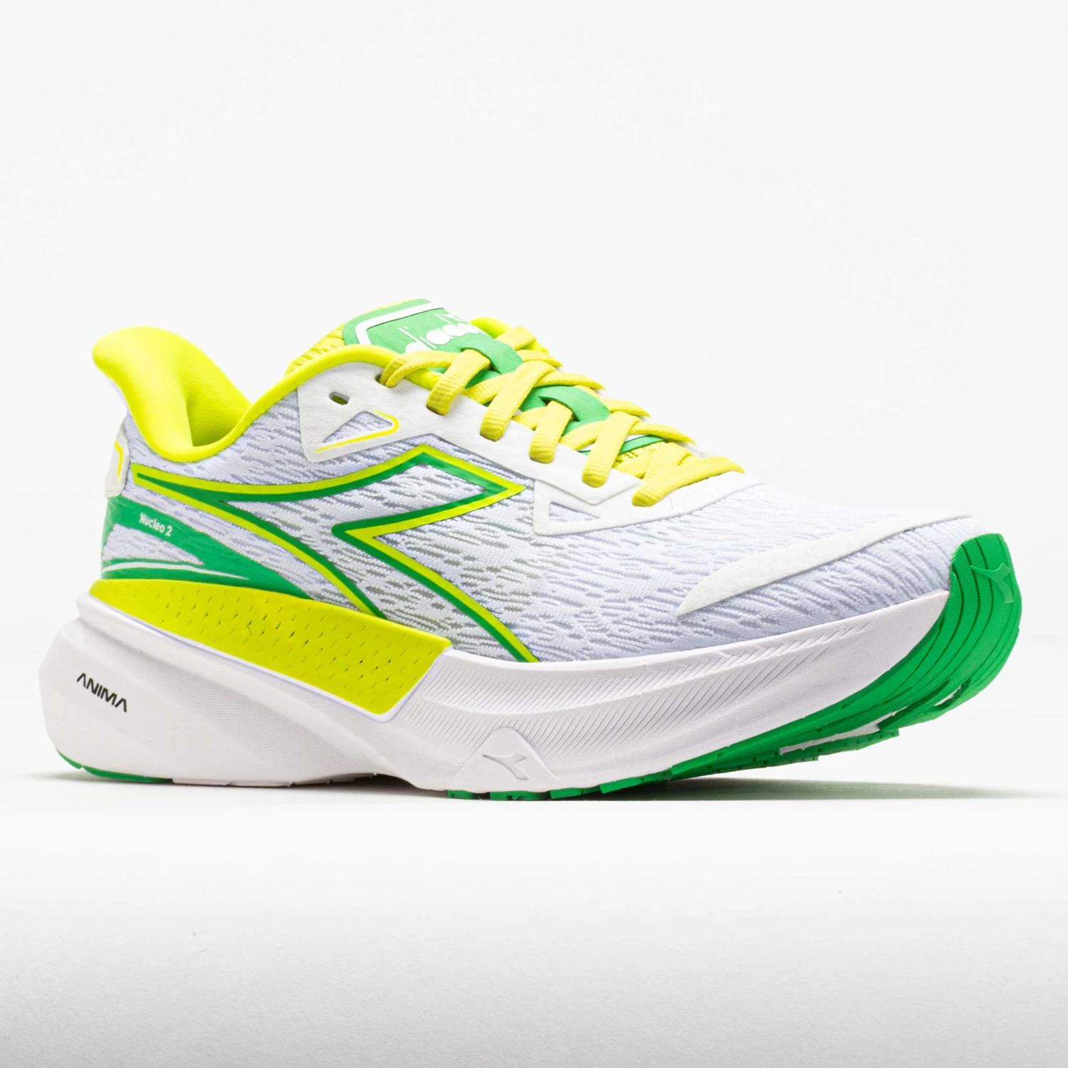 Diadora Nucleo 2 Women's White/Lime 5 Diadora Nucleo 2 Women's White/Lime - Image 5