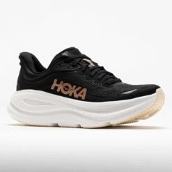 HOKA Bondi 9 Women's Black/Rose Gold 10 HOKA Bondi 9 Women's Black/Rose Gold -Holabird Sports Store 042189 5