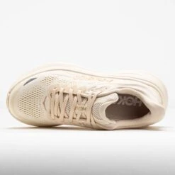 HOKA Bondi 9 Women's Vanilla/Birch -Holabird Sports Store 042194 2
