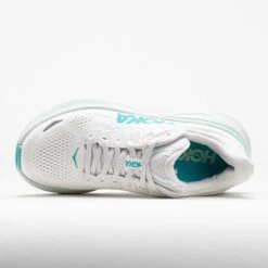 HOKA Bondi 9 Women's Frost/Cielo Blue -Holabird Sports Store 042197 2
