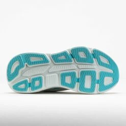 HOKA Bondi 9 Women's Frost/Cielo Blue -Holabird Sports Store 042197 4
