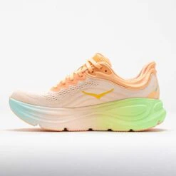 HOKA Bondi 9 Women's Frost/Pale Tangerine 7 HOKA Bondi 9 Women's Frost/Pale Tangerine -Holabird Sports Store 042199 1
