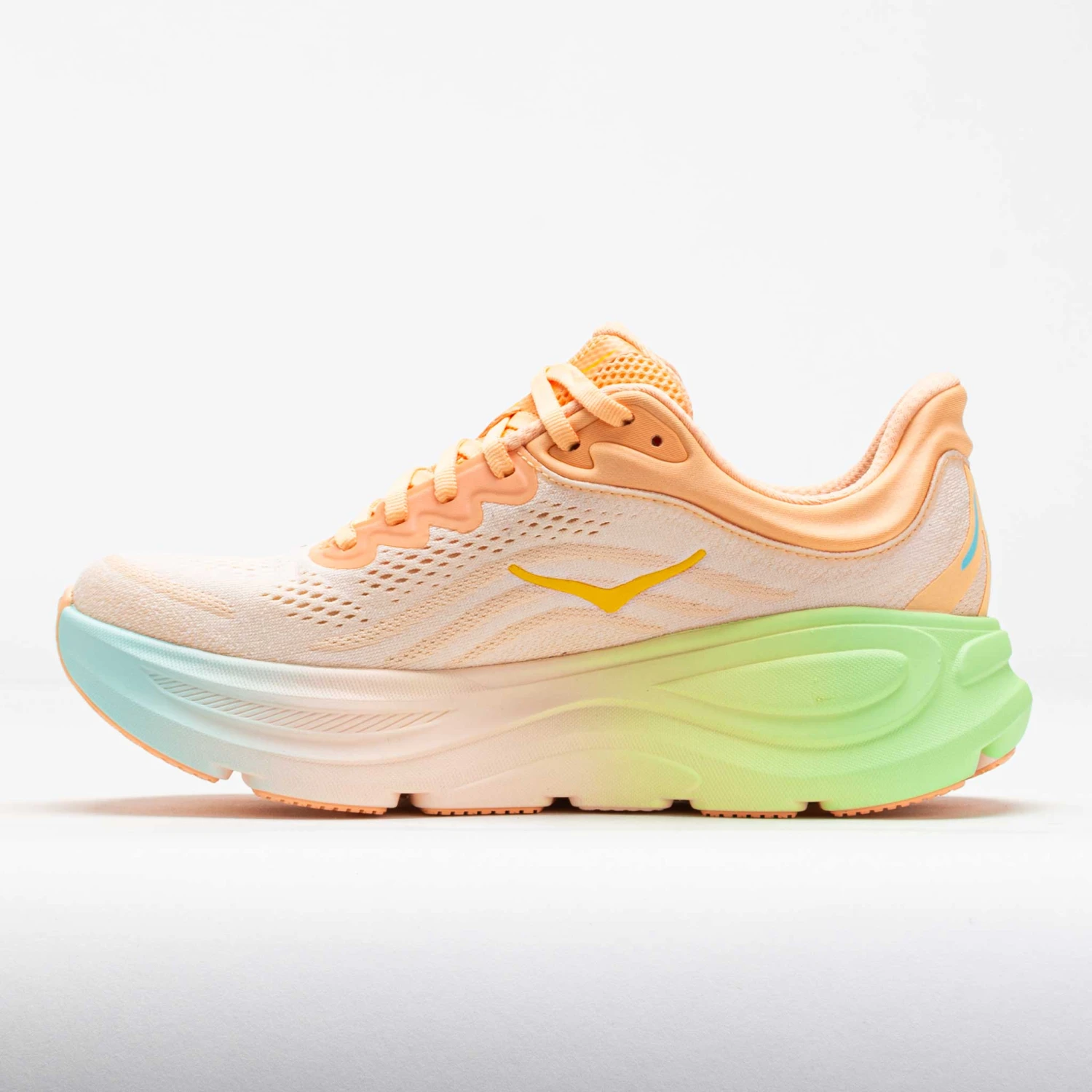 HOKA Bondi 9 Women's Frost/Pale Tangerine 2 HOKA Bondi 9 Women's Frost/Pale Tangerine - Image 2