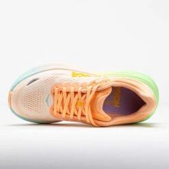 HOKA Bondi 9 Women's Frost/Pale Tangerine 8 HOKA Bondi 9 Women's Frost/Pale Tangerine -Holabird Sports Store 042199 2