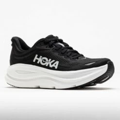 HOKA Bondi 9 Men's Black/White -Holabird Sports Store 042203 5