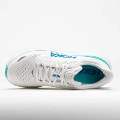 HOKA Bondi 9 Men's White/HOKA Blue -Holabird Sports Store 042212 2