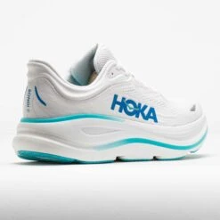 HOKA Bondi 9 Men's White/HOKA Blue -Holabird Sports Store 042212 6