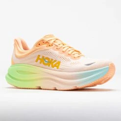HOKA Bondi 9 Men's Frost/Pale Tangerine -Holabird Sports Store 042213 5