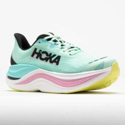 HOKA Skyward X Women's Mint Fluorite/Blue Spark -Holabird Sports Store 042263 5