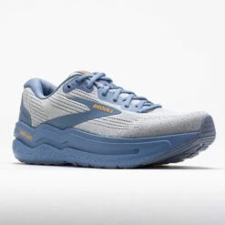 Brooks Ghost Max 2 Men's Oyster Mushroom/Blue/Orange -Holabird Sports Store 042430 5
