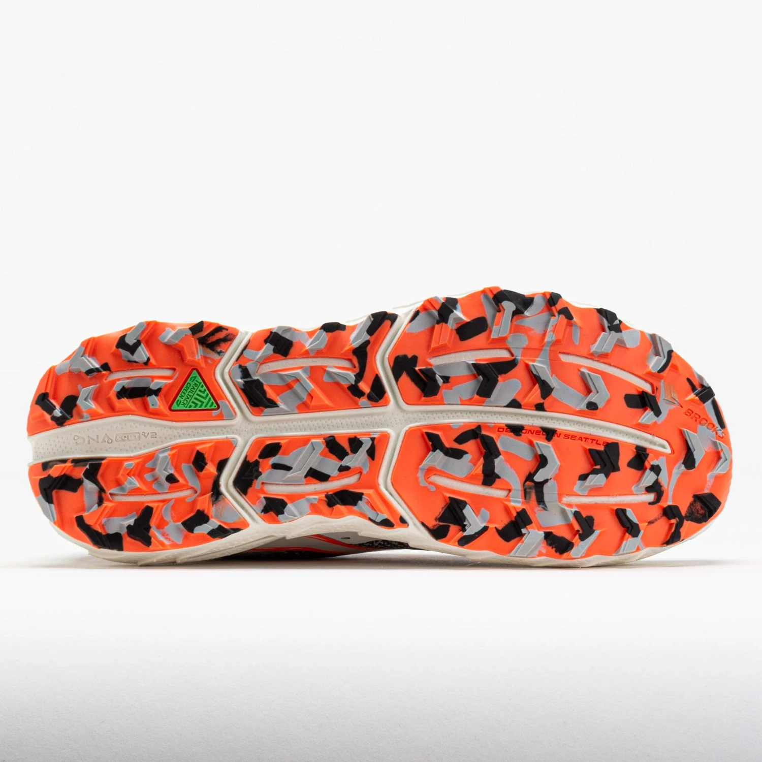 Brooks Cascadia 18 Women's Black/Blue Wash/Flame 4 Brooks Cascadia 18 Women's Black/Blue Wash/Flame - Image 4