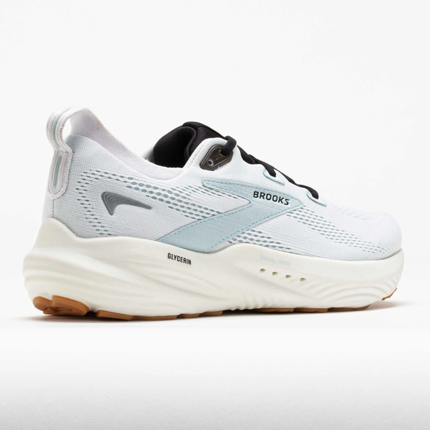 Brooks Glycerin 22 Men's Bright White/Winter Sky/Black 6 Brooks Glycerin 22 Men's Bright White/Winter Sky/Black - Image 6