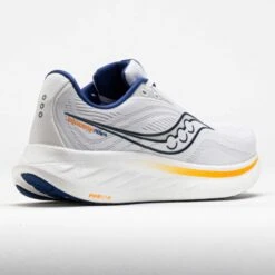 Saucony Ride 18 Men's White/Azurite -Holabird Sports Store 042591 6