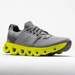 On Running On Cloudswift 4 Men's Alloy/Lime -Holabird Sports Store 042623 5