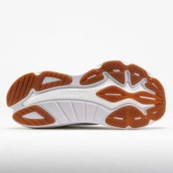 Saucony Hurricane 24 Women's White/Gold -Holabird Sports Store 042641 4