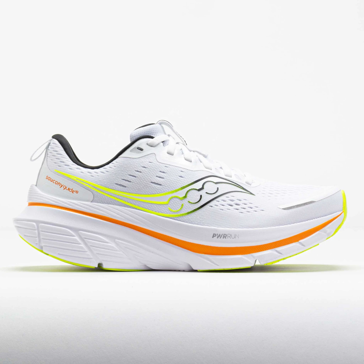 Saucony Guide 18 Men's White/Peel 1 Saucony Guide 18 Men's White/Peel