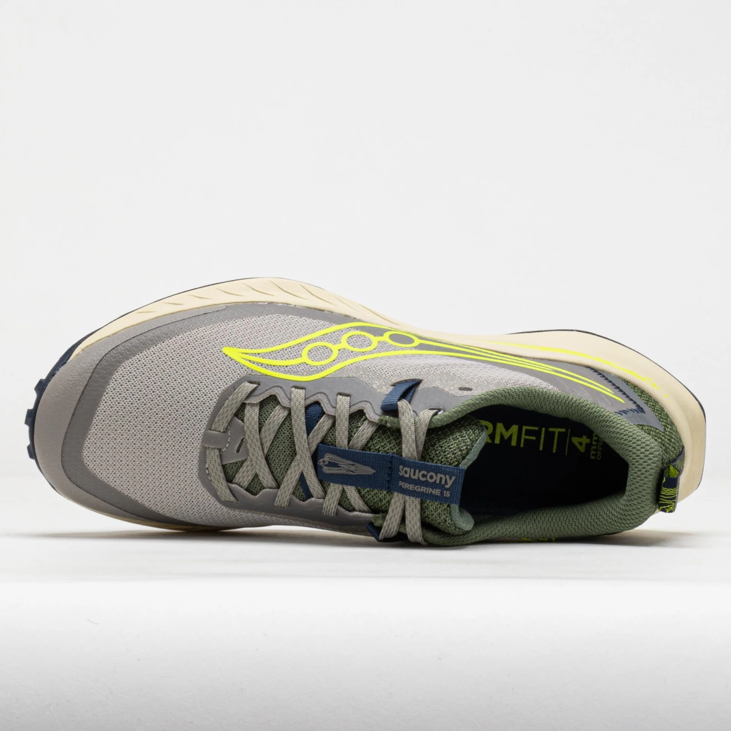 Saucony Peregrine 15 Men's Ridge/Olivine 3 Saucony Peregrine 15 Men's Ridge/Olivine - Image 3